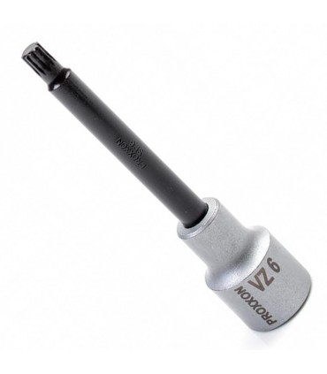 Proxxon Endüstriyel 23370 1/2" Kare Soketli Multipoint/XZN Uzun Lokma Bits M6