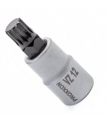Proxxon Endüstriyel 23325 1/2" Kare Soketli Multipoint/XZN Lokma Bits M12