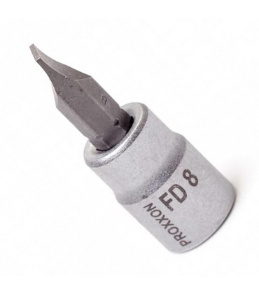 Proxxon Endüstriyel 23593 3/8" Kare Soketli Düz Lokma Bits 8mm