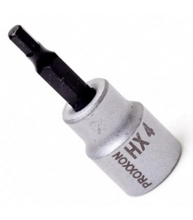 Proxxon Endüstriyel 23575 3/8" Kare Soketli Alyan/Hex Lokma Bits 4mm