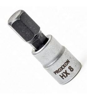 Proxxon Endüstriyel 23751 1/4" Kare Soketli Alyan/Hex Lokma Bits 8mm