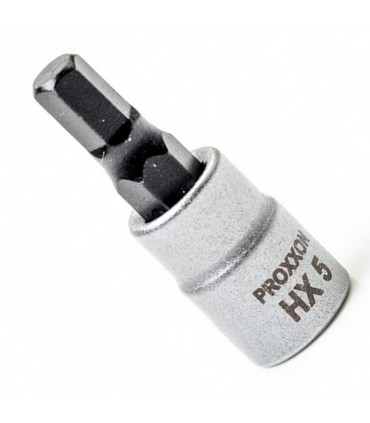 Proxxon Endüstriyel 23748 1/4" Kare Soketli Alyan/Hex Lokma Bits 5.5mm