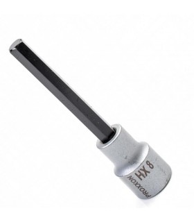 Proxxon Endüstriyel 23486 1/2" Kare Soketli Alyan/Hex Uzun Lokma Bits 8mm