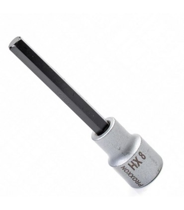 Proxxon Endüstriyel 23486 1/2" Kare Soketli Alyan/Hex Uzun Lokma Bits 8mm
