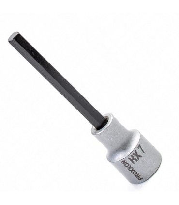Proxxon Endüstriyel 23485 1/2" Kare Soketli Alyan/Hex Uzun Lokma Bits 7mm