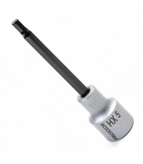 Proxxon Endüstriyel 23484 1/2" Kare Soketli Alyan/Hex Uzun Lokma Bits 5mm