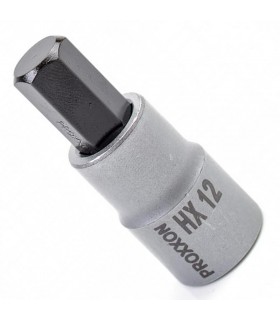 Proxxon Endüstriyel 23481 1/2" Kare Soketli Alyan/Hex Lokma Bits 12mm