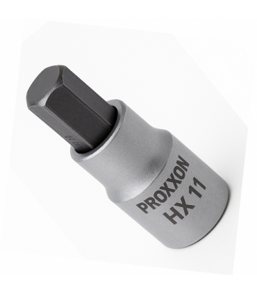 Proxxon Endüstriyel 23465 1/2" Kare Soketli Alyan/Hex Lokma Bits 11mm
