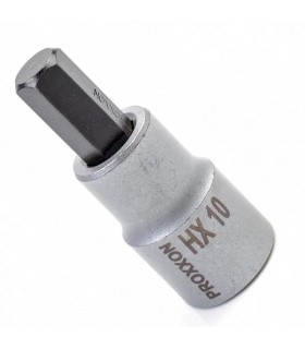 Proxxon Endüstriyel 23480 1/2" Kare Soketli Alyan/Hex Lokma Bits 10mm