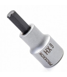 Proxxon Endüstriyel 23463 1/2" Kare Soketli Alyan/Hex Lokma Bits 9mm